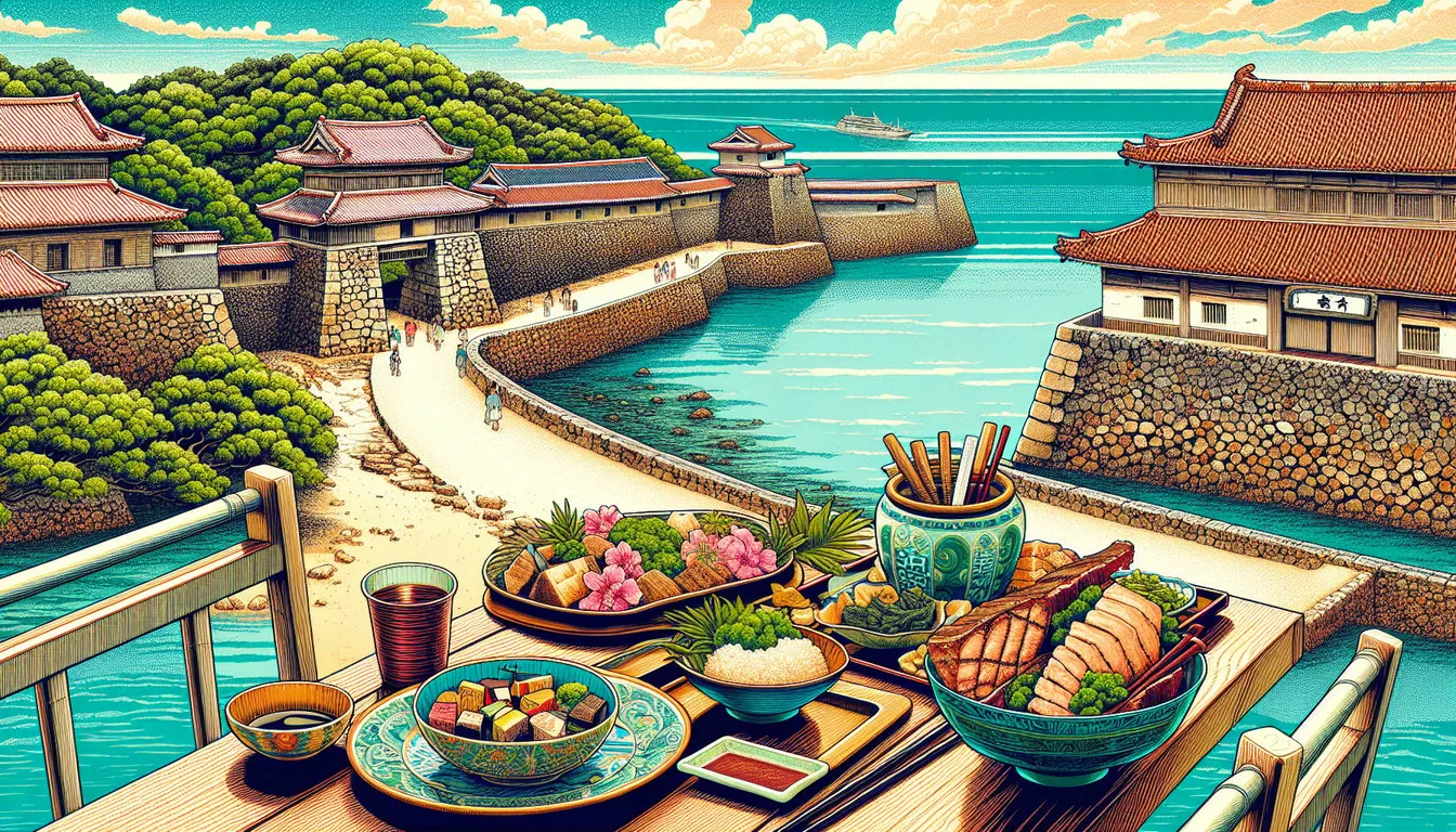 오키나와 요미탄촌 5대 명소 야치문, 자키미성터, 맛집까지!
