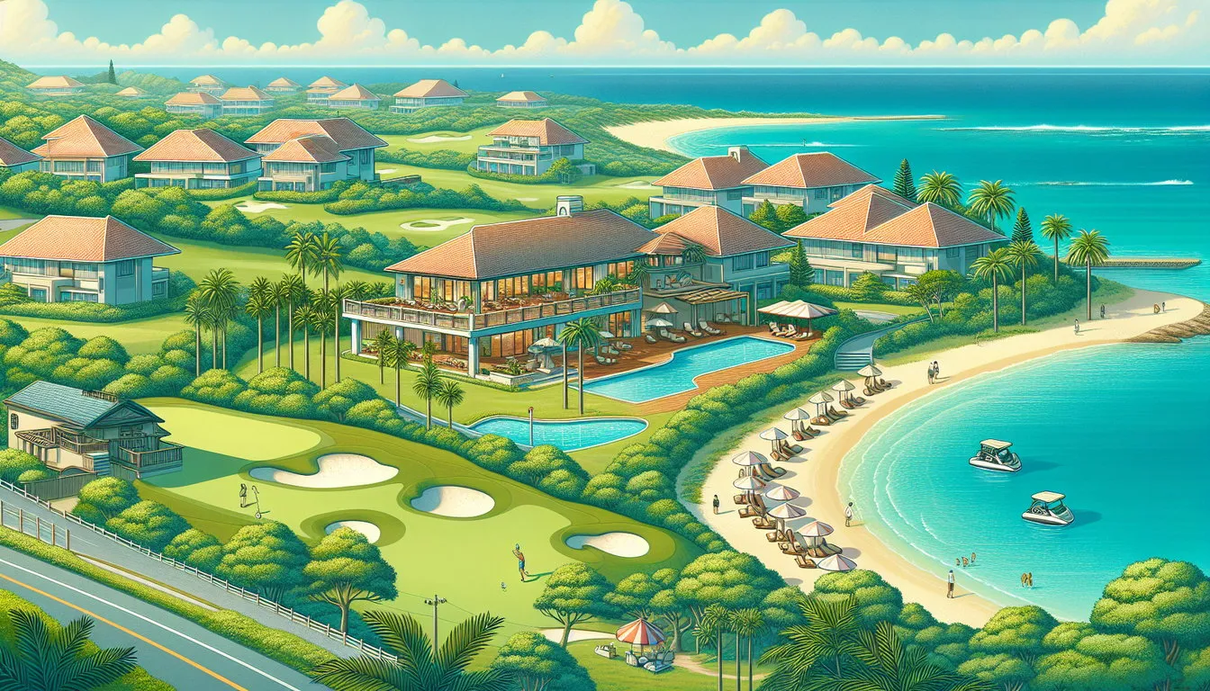 카누차 베이 호텔 & 빌라즈 (Kanucha Bay Hotel & Villas) 오키나와 – 골프+빌라형 럭셔리, 레저+휴양 둘 다 잡는 완벽 리조트