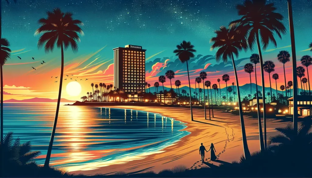 더 비치 타워 오키나와 (The Beach Tower Okinawa) – 차탄 해안 산책+야경 로맨틱, 주변 맛집+카페 밀집