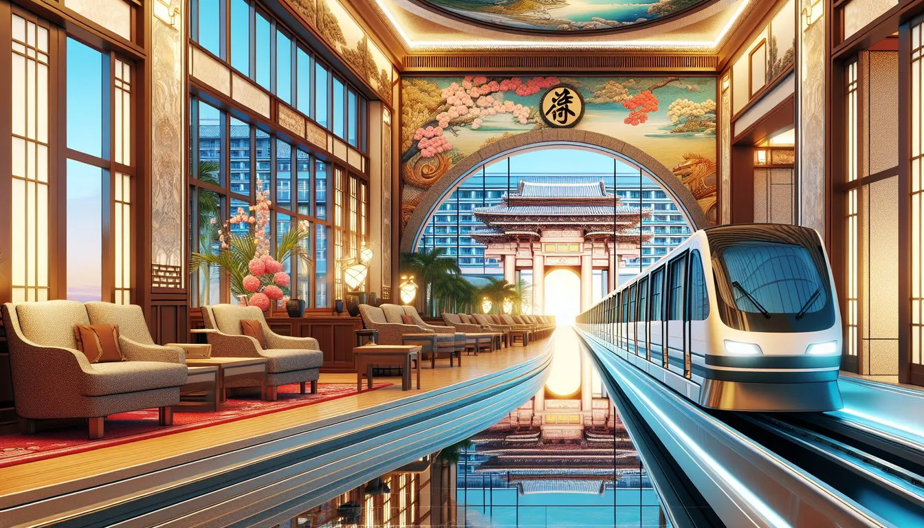 하얏트 리젠시 나하 (Hyatt Regency Naha) 오키나와 – 모노레일 역 가까워 시내 관광 편리, 고급 라운지 호평