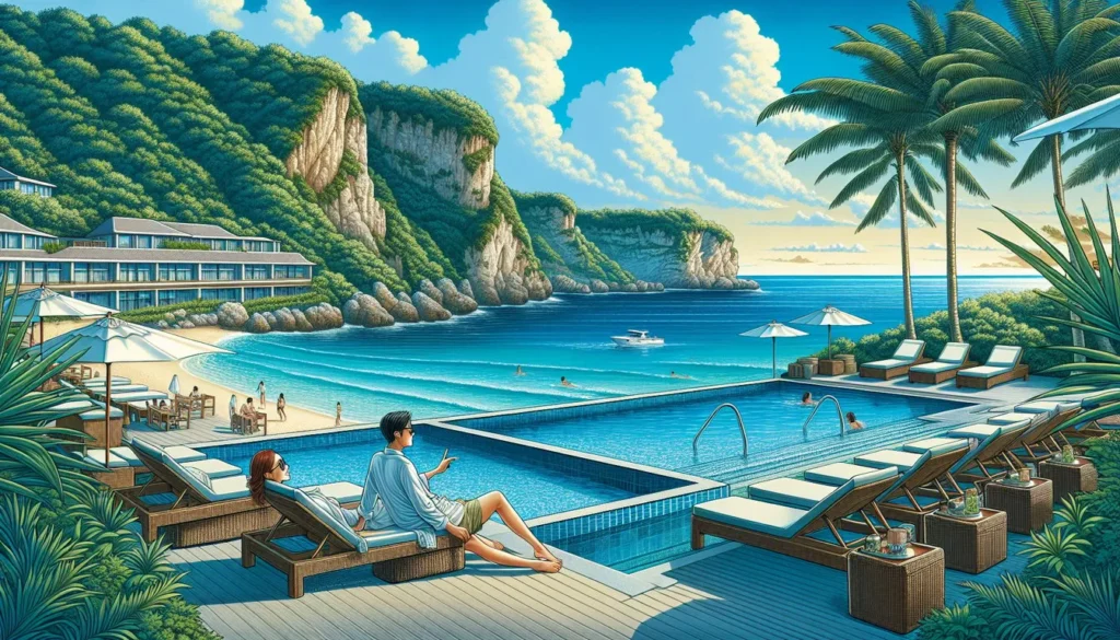 ANA 인터컨티넨탈 만자 비치 리조트 (ANA InterContinental Manza Beach Resort) 오키나와 – 만자모 절경+액티비티, 호캉스 만족도 ↑