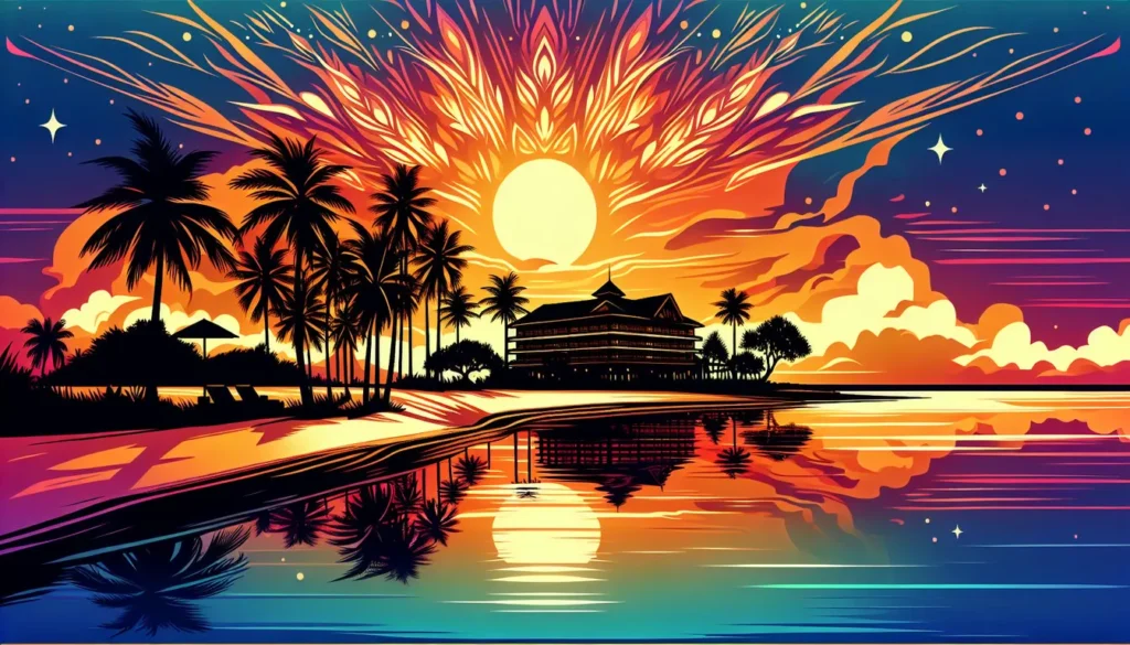 이시가키 씨사이드 호텔 (Ishigaki Seaside Hotel) 오키나와 – 조용한 해변가+감성 일몰, 편안한 힐링